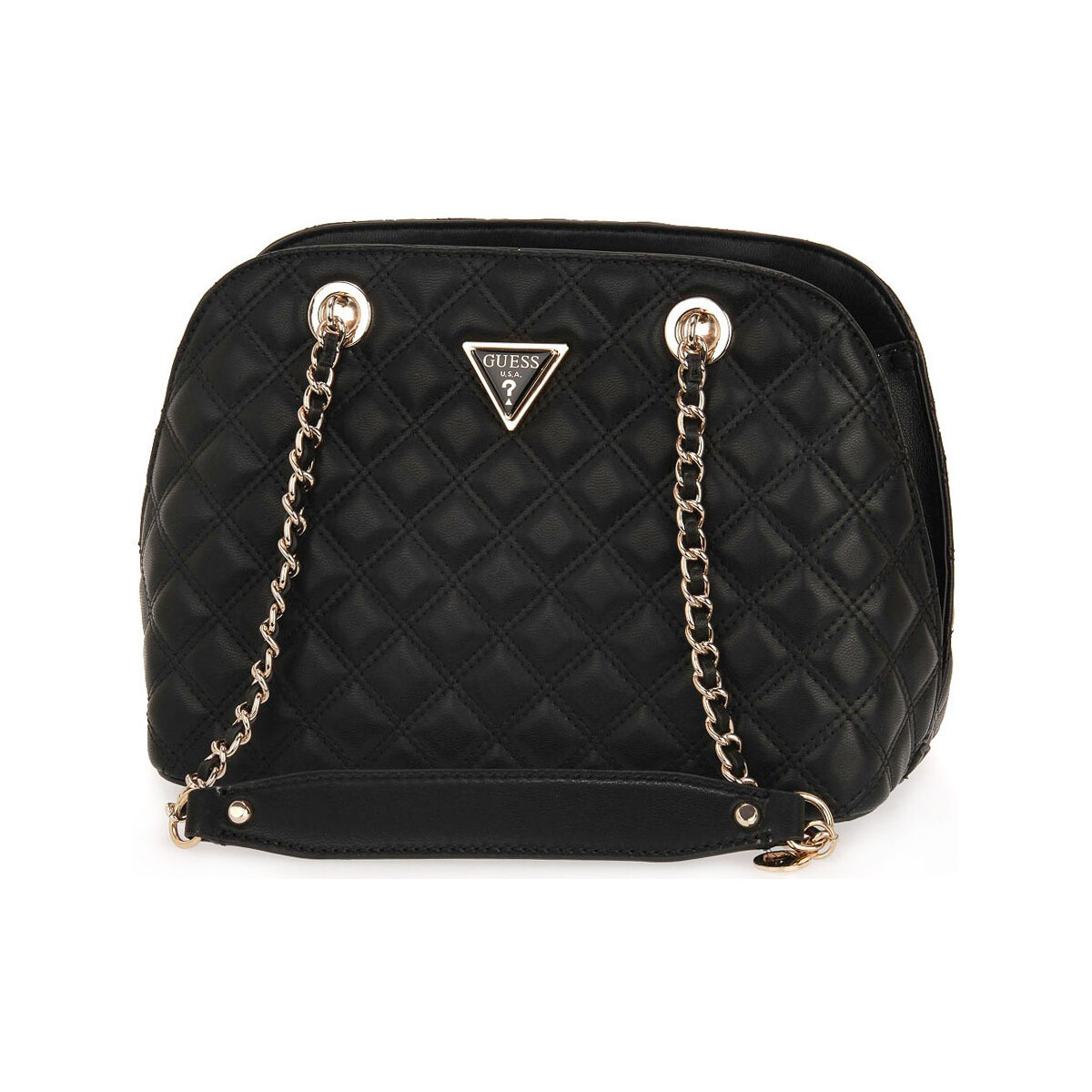 Guess  BLO GIULLY DOME SATCHEL  Černá