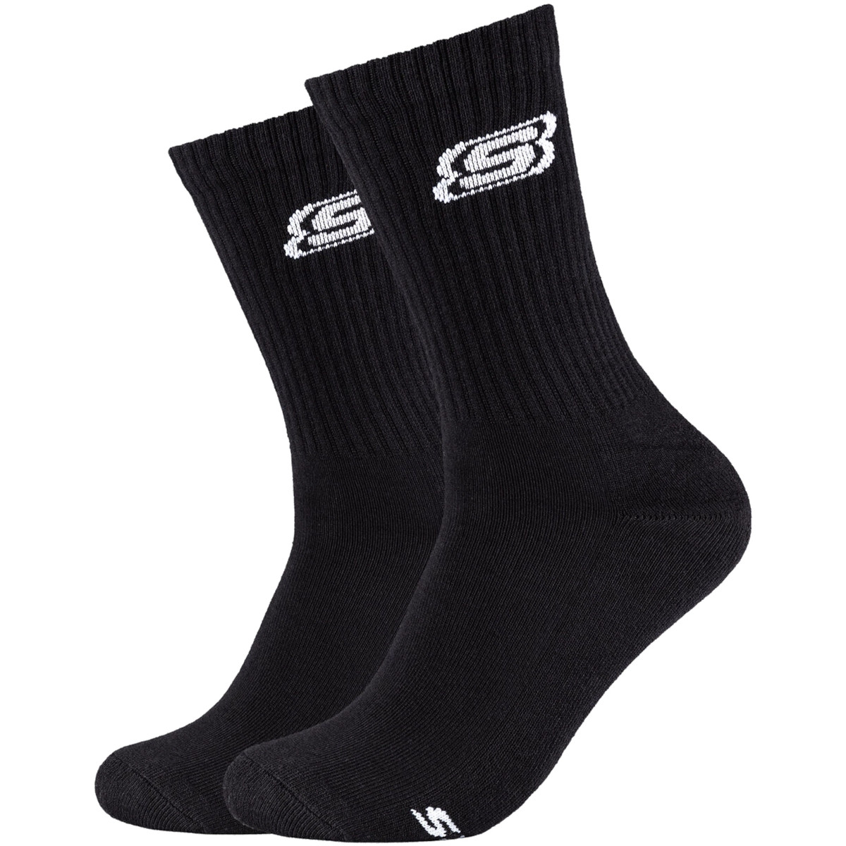 Skechers  2pk Tennis Cushioned Socks  Černá