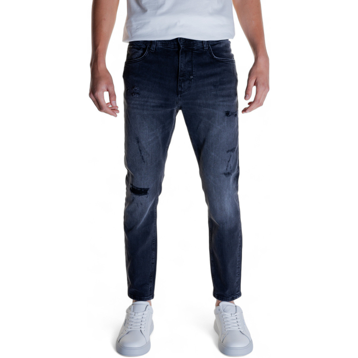 Antony Morato  KARL CROPPED MMDT00272-FA750544  Černá