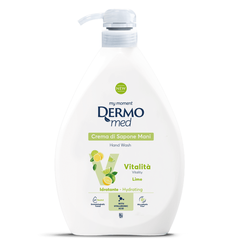 DERMOMED SAPONE VITALITÁ mýdlo na ruce limeta 1 l - DERMOMED