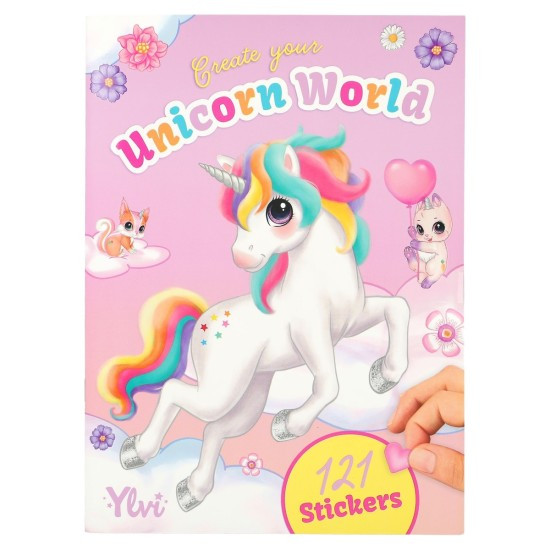 Ylvi Samolepková knížka Ylvi - Create Your Unicorn World