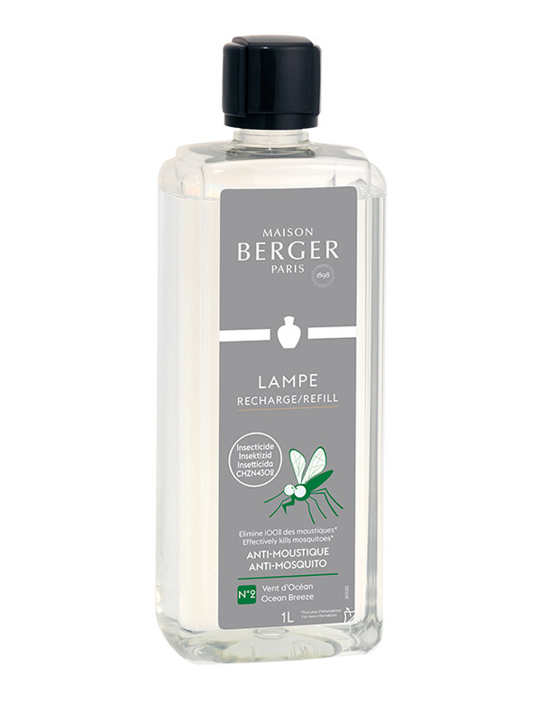 Maison Berger Paris Náplň do katalytické lampy Vůně oceánu proti komárům Ocean Breeze (Lampe Recharge/Refill) 1000 ml