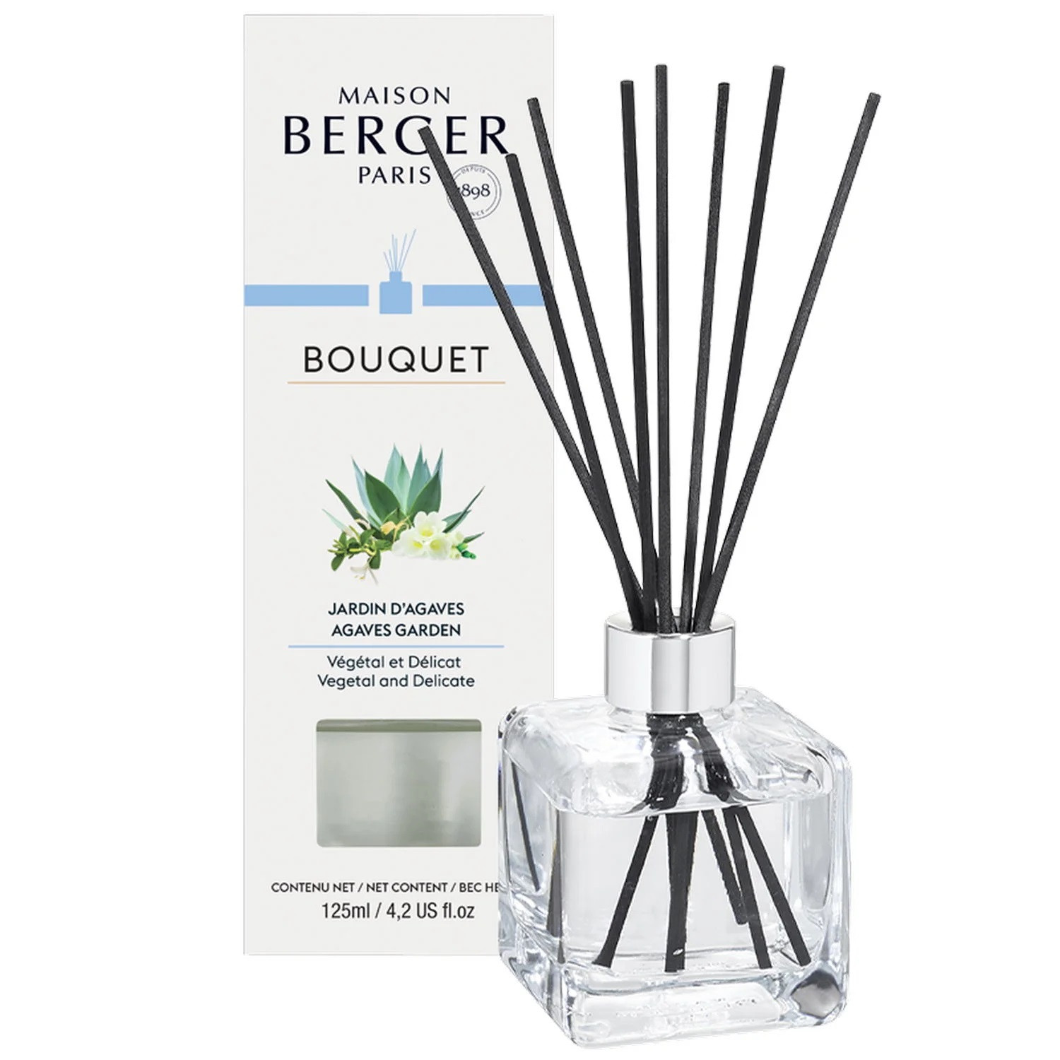 Maison Berger Paris Difuzér Cube Zahrada agáve Garden of Agaves 125 ml