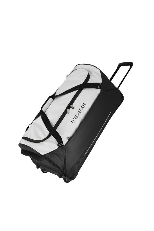 Travelite Basics Trolley Travel Bag Black/white taška