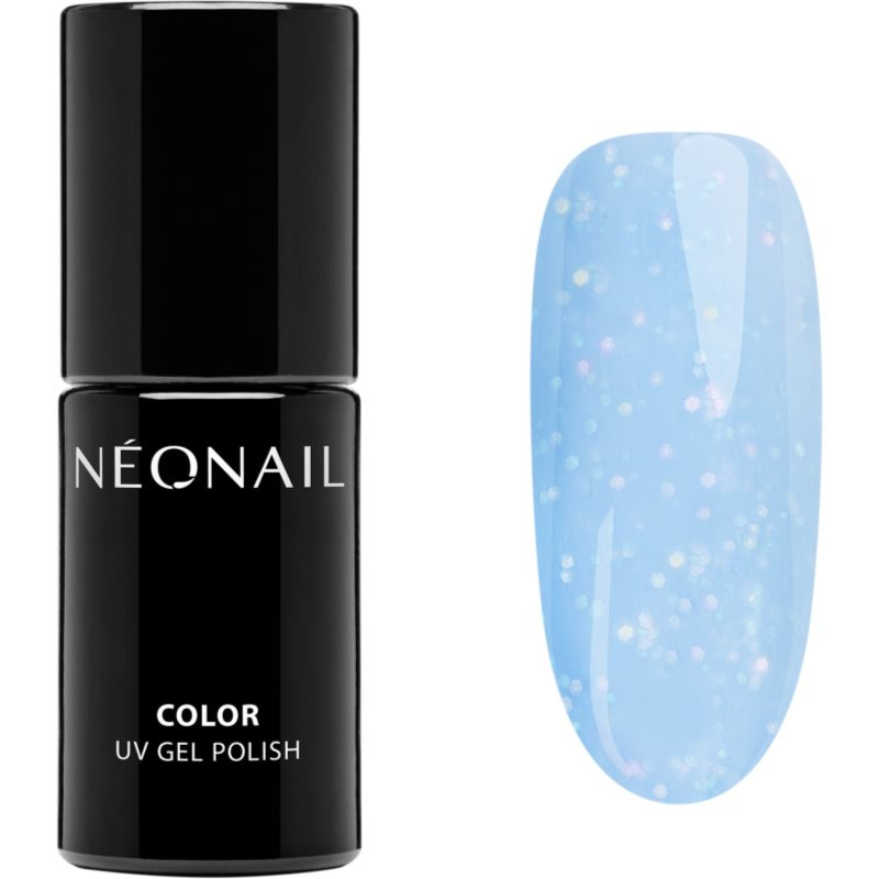 NEONAIL Baby Bloomer gelový lak na nehty se třpytkami odstín Blue-ming 7,2 ml