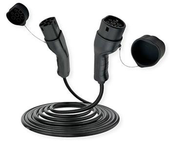 ROLINE Nabíjecí kabel pro elektromobily Typ2 - Typ2, 1x 32A, 7,4 kW, 3m