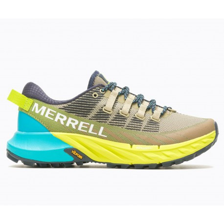 Merrell Agility Peak 4 W incense/hi viz J067544 dámské nízké prodyšné běžecké boty 38 EUR