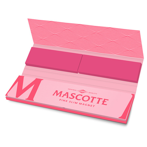 Papírky Mascotte 34 KS Pink Slim Combi + 34 Tips