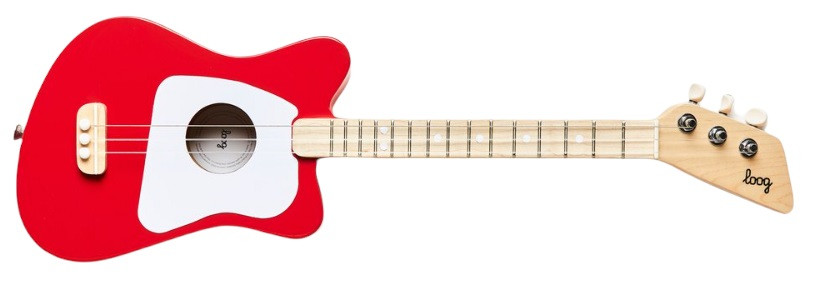 Loog Mini Acoustic Red