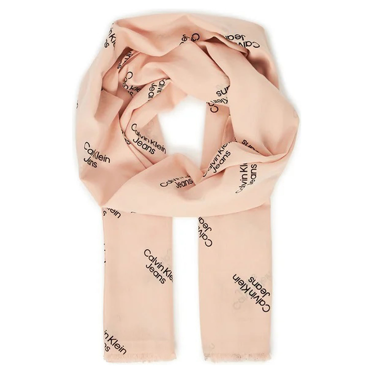 Ecco Calvin Klein dámská šála K60K611982 0J8 Pink Allover 13601219