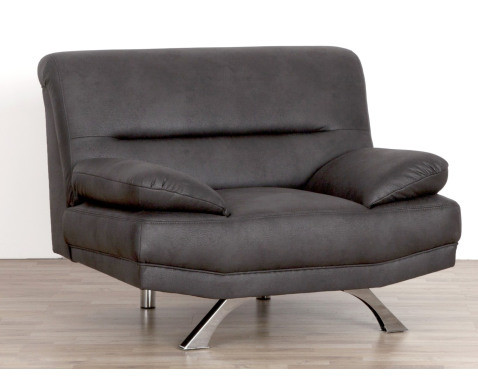 Křeslo Bruno, černá látka