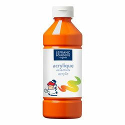 Akrylová barva Lefranc Education 500ml – 527 Orange