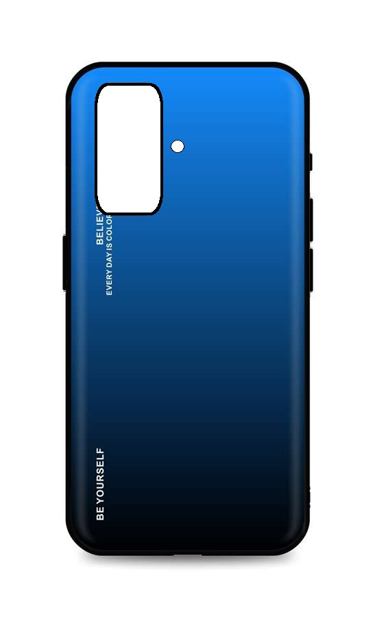 Kryt TopQ LUXURY iPhone 16 pevný duhový modrý 125454