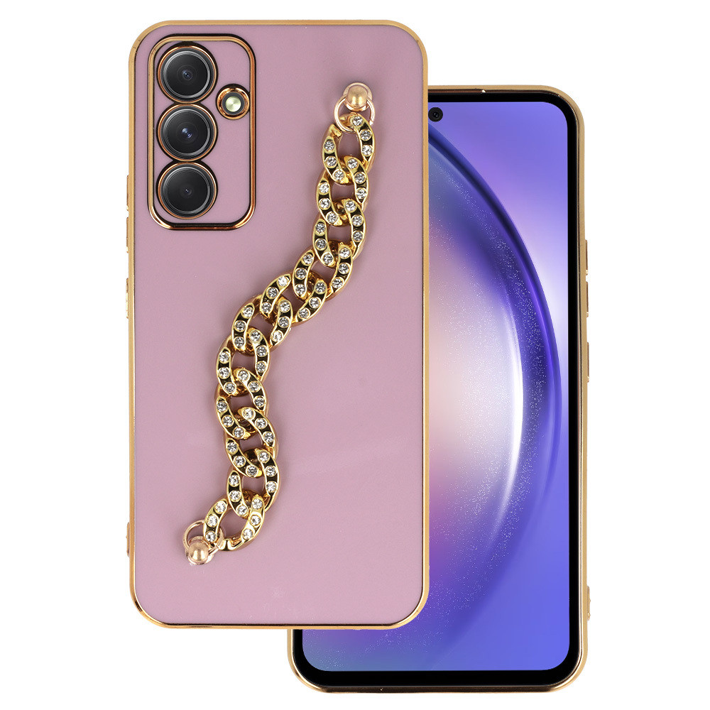 Trend Case pro Samsung Galaxy A54 5G design 4 růžové