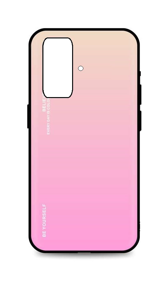 Kryt TopQ LUXURY iPhone 16 pevný duhový meruňkový 124854