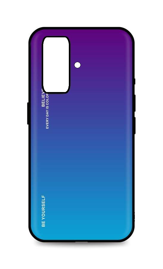 Kryt TopQ LUXURY iPhone 16 pevný duhový purpurový 124851