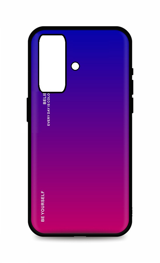 Kryt TopQ LUXURY iPhone 16 pevný duhový fialový 124849