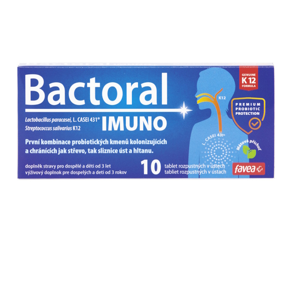 FAVEA Bactoral IMUNO 10 tablet