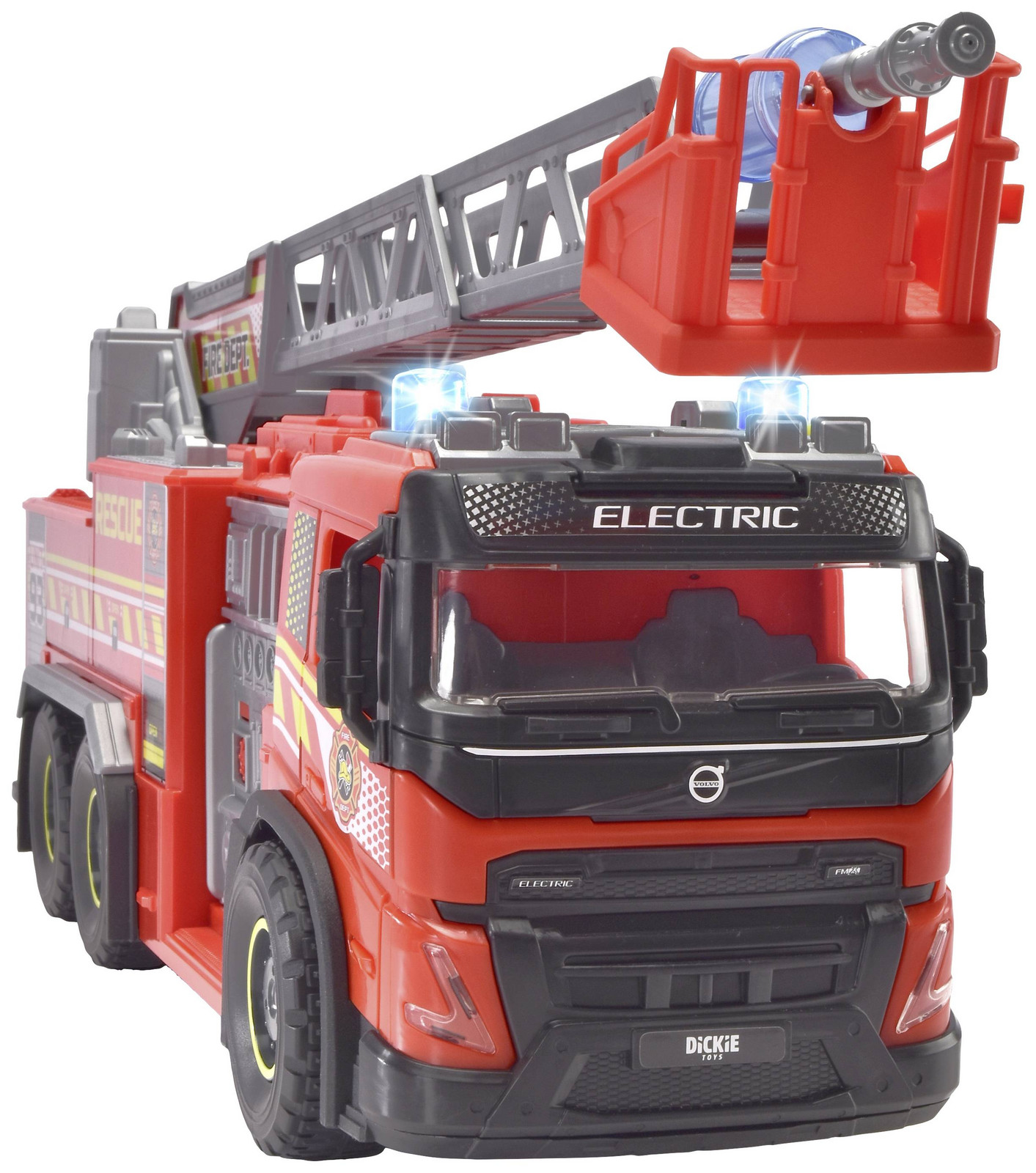 Dickie Toys model zásahového vozidla Volvo Giant Fire Truck hotový model Model zásahového vozidla