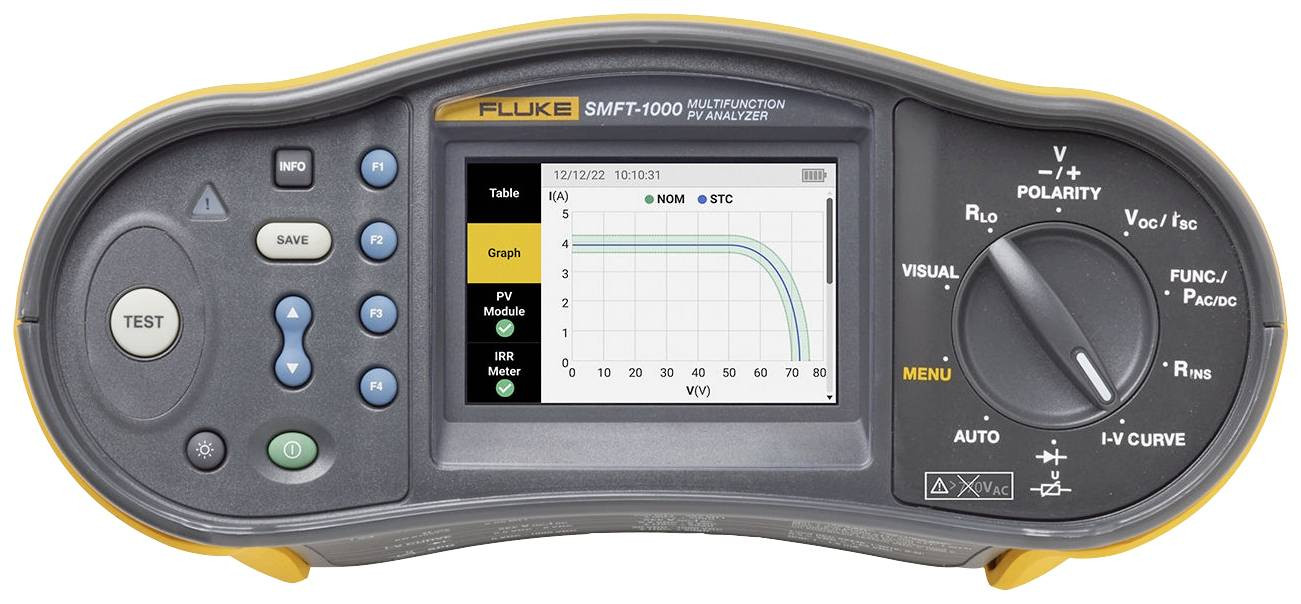 Fluke FLK-SMFT-1000/PRO Analyzátor FV panelů