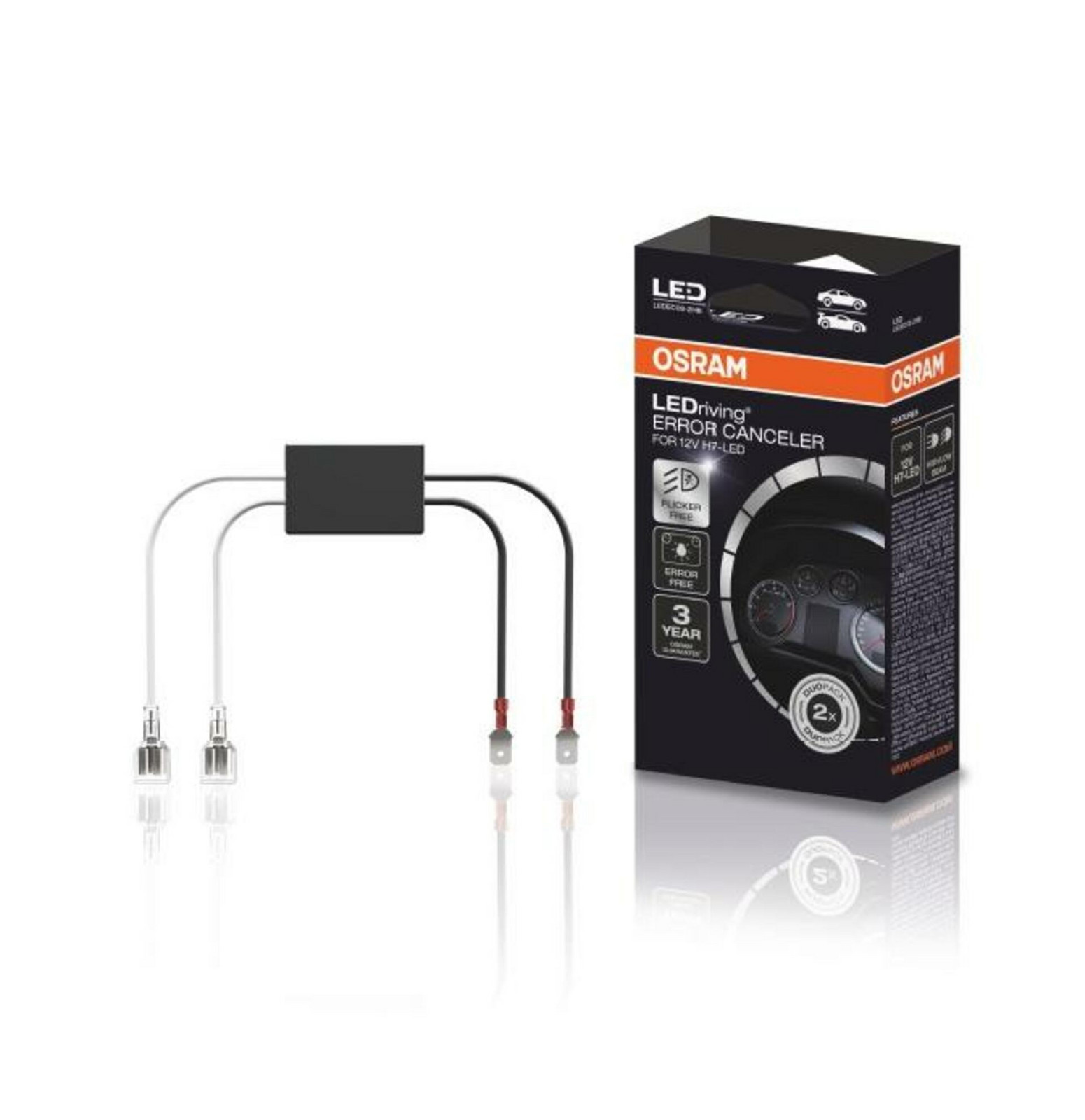 OSRAM LEDriving ERROR CANCELER odstraňovač chyb Typ 2 2ks LEDEC02-2HB