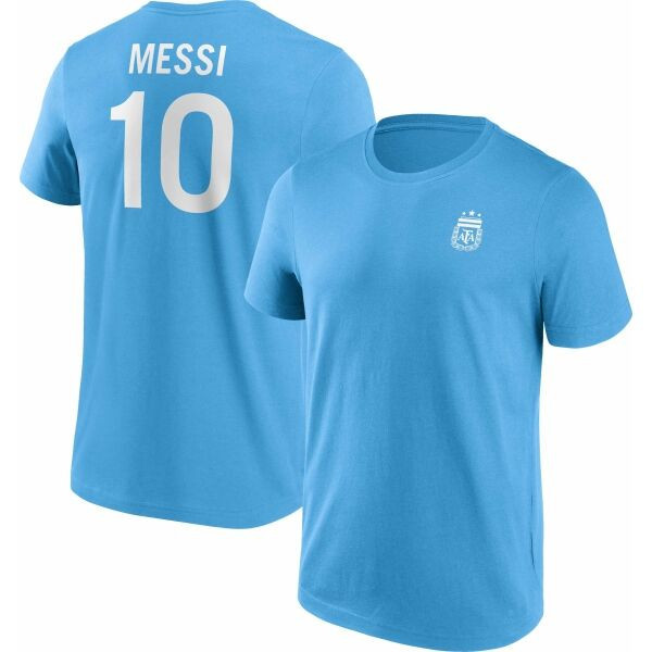 FANATICS MESSI NAME & NUMBER GRAPHIC Pánské triko, světle modrá, velikost