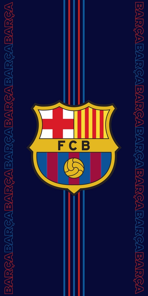 Carbotex Bavlněná froté osuška 70x140 cm - FC Barcelona Racing