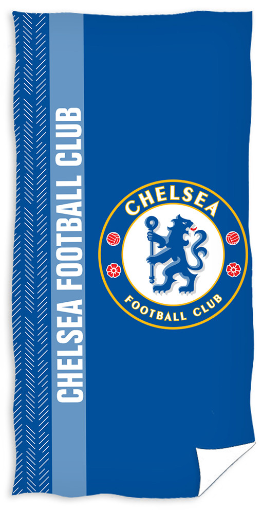 Carbotex Bavlněná froté osuška 70x140 cm -  FC Chelsea Blazon