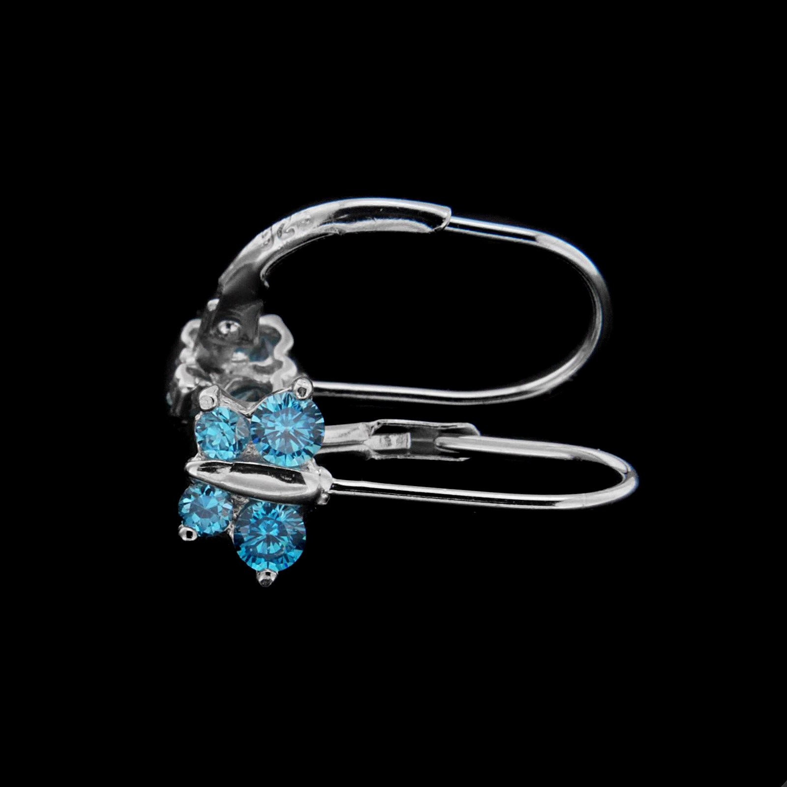 Stříbrné náušnice 25280