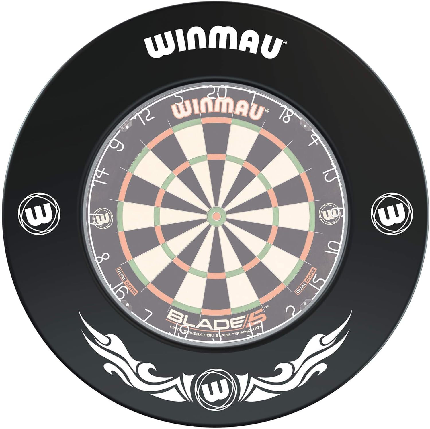 Okruží k sisálovému terči Winmau Black Xtreme