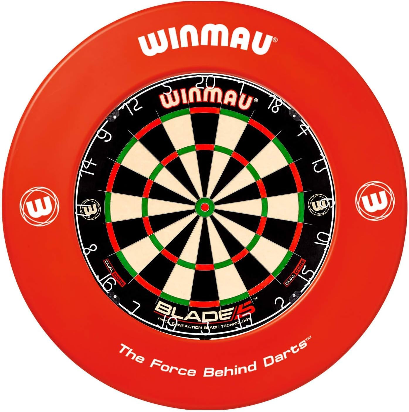 Okruží k sisálovému terči Winmau Printed Red