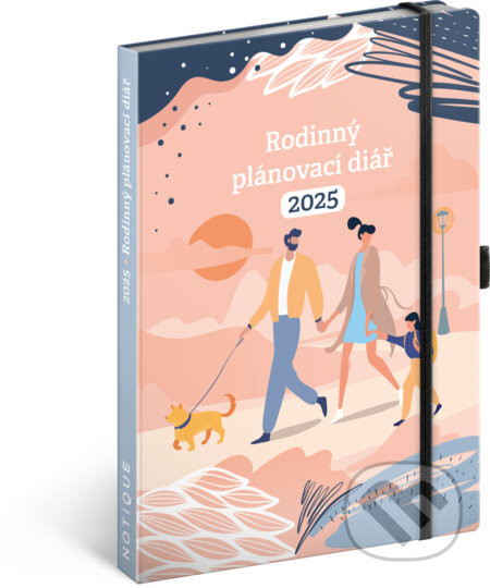 NOTIQUE Rodinný plánovací diár 2025 - Notique