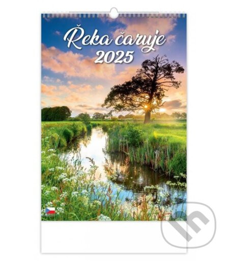 Řeka čaruje 2025 - nástěnný kalendář - Helma