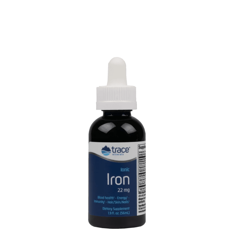 Trace Minerals Ionic Iron, Ionizované železo, 22 mg, 56 ml