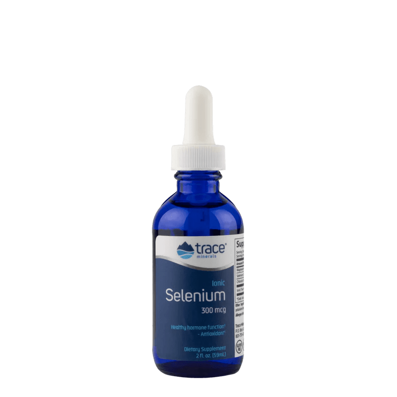 Trace Minerals Ionic Selenium, Ionizovaný selen, 300 mcg, 59 ml