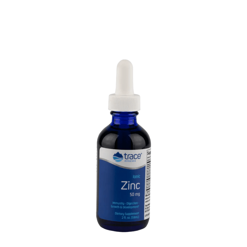 Trace Minerals Ionic Zinc, Ionizovaný zinek, 50 mg, 59 ml