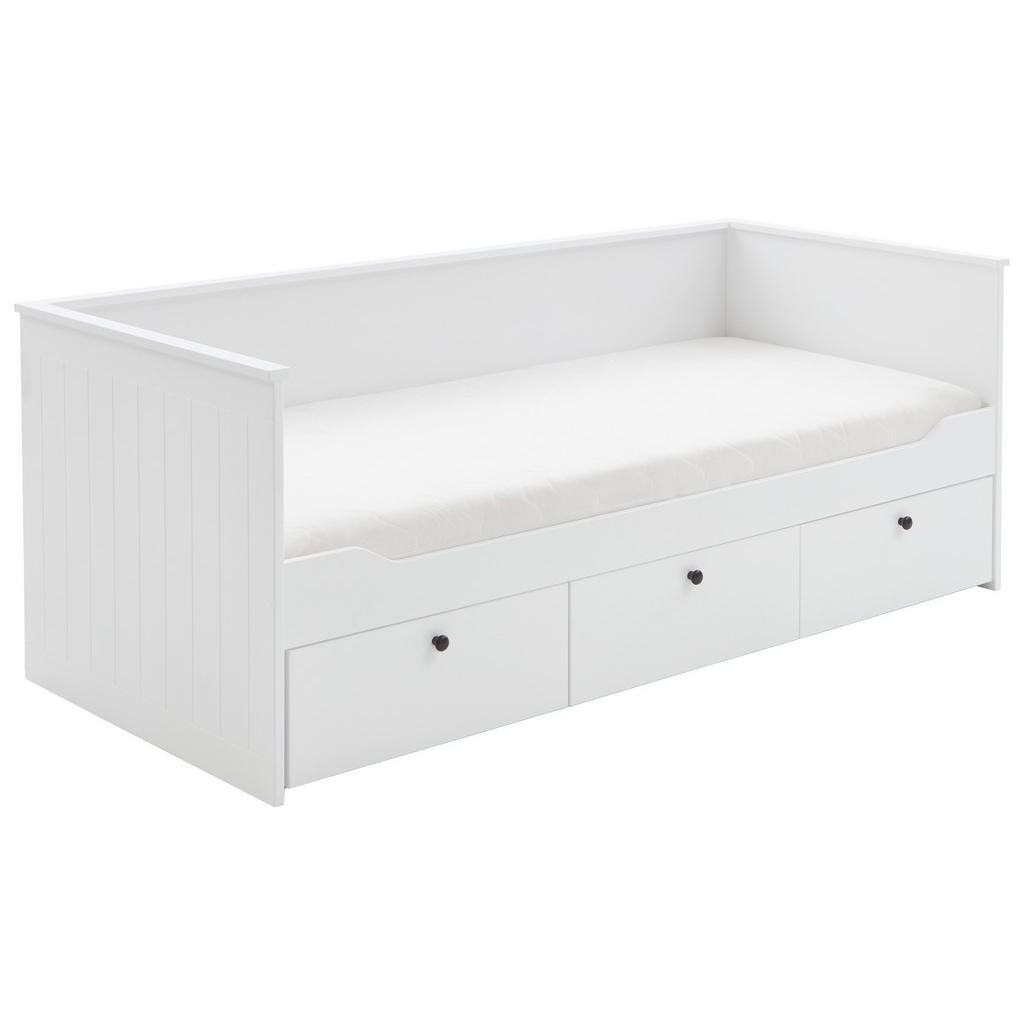 Carryhome POSTEL, 90/200 cm, bílá