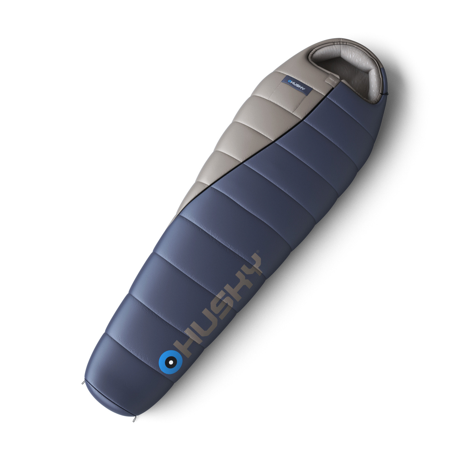 Husky Ember long blue/grey Syntetický třísezónní spacák