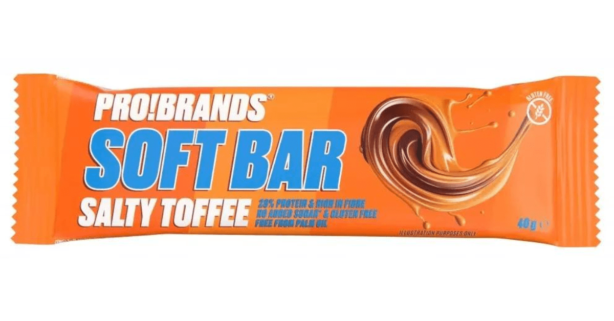 TAMBI, s.r.o. Probrands Softbar Salty Toffee 40 g