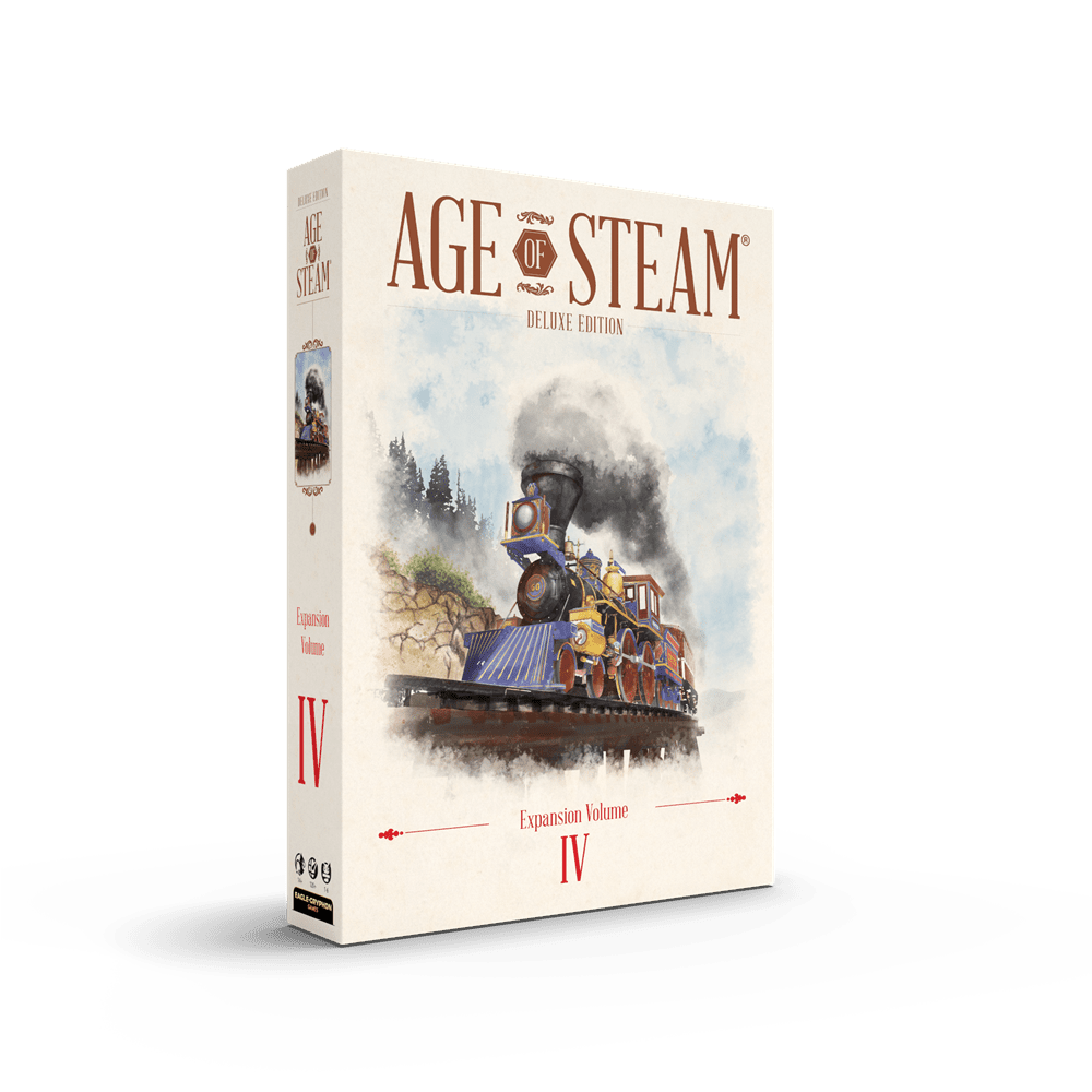 Eagle-Gryphon Games Age of Steam Deluxe: Expansion Volume IV - EN