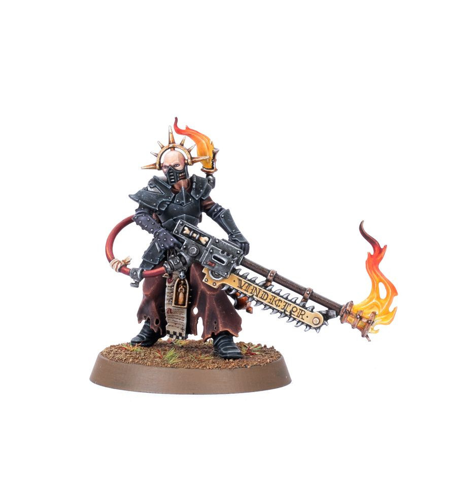 Games Workshop Adepta Sororitas: Ministorum Priest with Vindictor