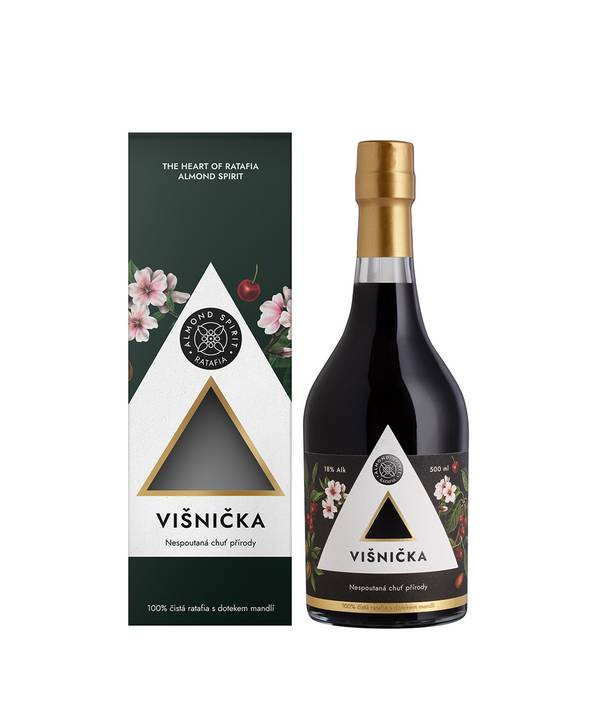 Ratafia Almond Spirit Višnička Box 18,0% 0,5 l