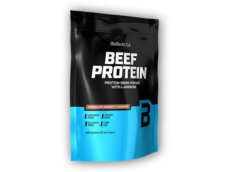 BioTech USA Beef Protein 500g Varianta: čokoláda-kokos