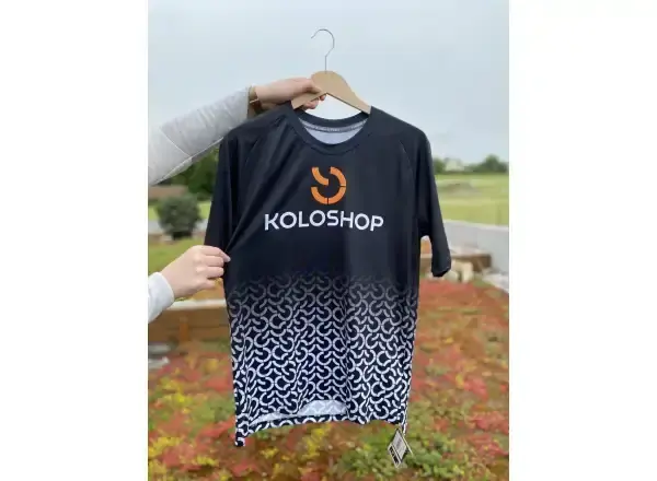 Koloshop Sensor pánský dres krátký rukáv Black vel. S