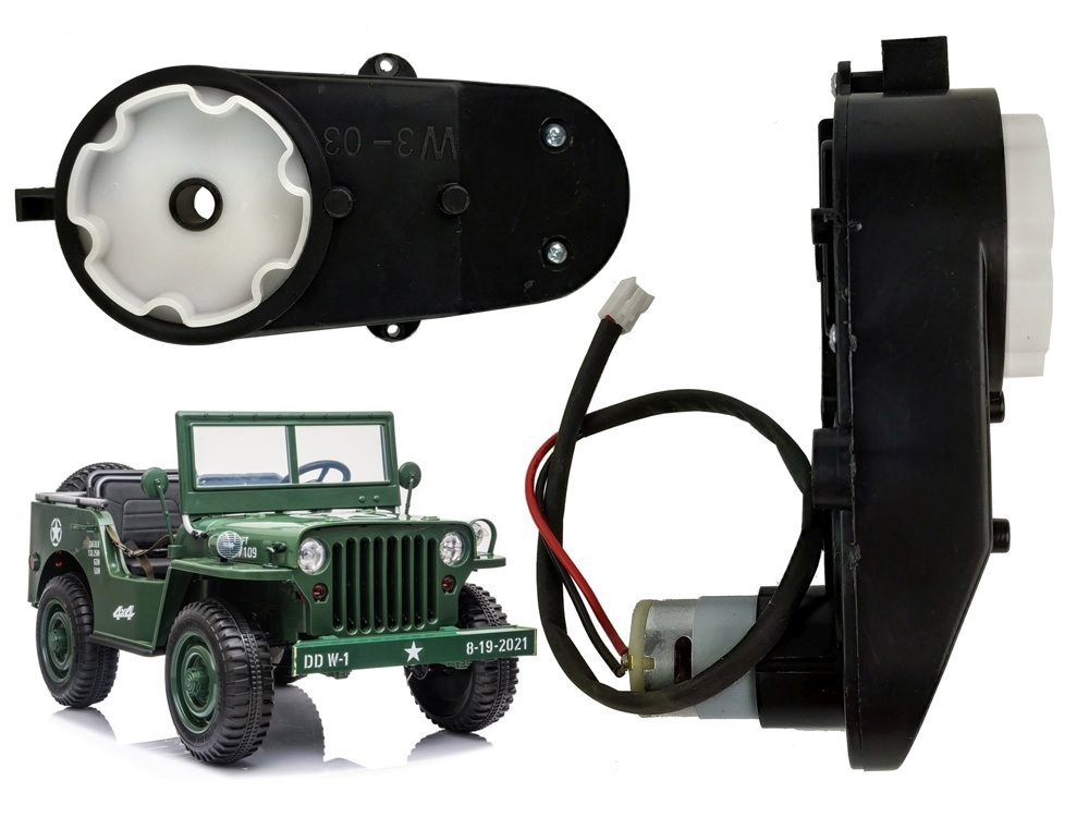 mamido Servomotor s převodovkou pro otáčení předními koly 12V 5000-6600 RPM JH101 S2188 S2388 S2588