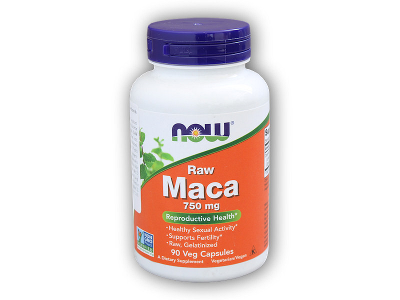 NOW Foods Maca řeřicha peruánská 6:1 RAW 750mg 90c