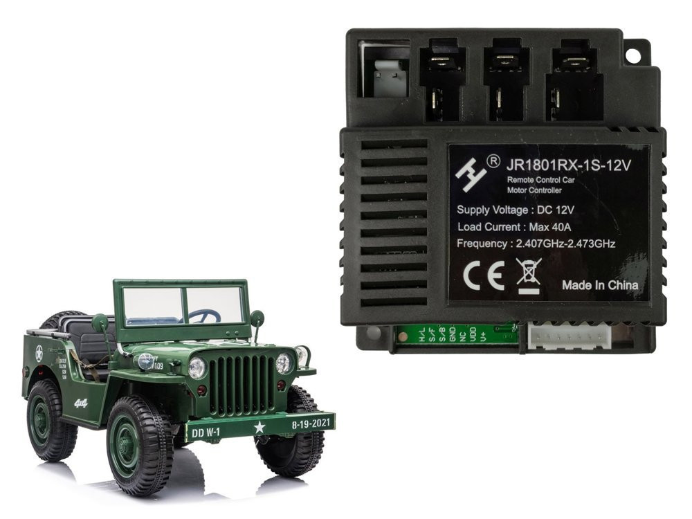 mamido Řídící jednotka pro elektrická vozítka JH101 JR1801RX-1S-12V