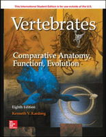ISE Vertebrates: Comparative Anatomy, Function, Evolution (Kardong Kenneth)(Paperback / softback)