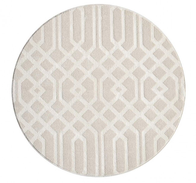 Koberec Flair 138 kruh béžový