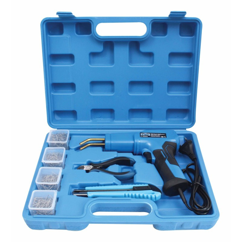 Pistole - svářečka pro svařování plastů, 50 W, včetně příslušenství - SATRA